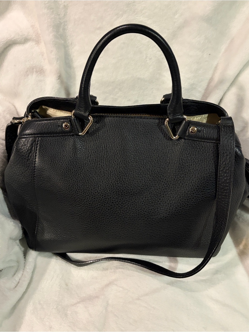 kate spade “storybook lining” Satchel…(callout) see picture - Picture 3 of 15